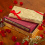 How Do I Love Thee Customized Leather Book, LPB 5351 vday location e
