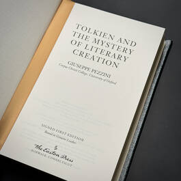 0875378 tolkien & the mystery of literary creation giuseppe pezzini title page