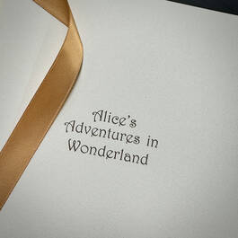 3760 alice's adventures in wonderland lewis carrollsatin ribbon5