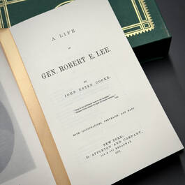 2943 a life of general robert e lee j.e. cook title page