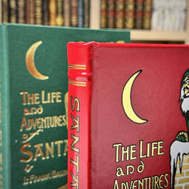 3991 the life and adventures of santa claus l. frank baum hubbed spine