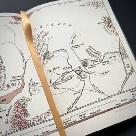 1035 atlas of middle earth tolkien satin ribbon4