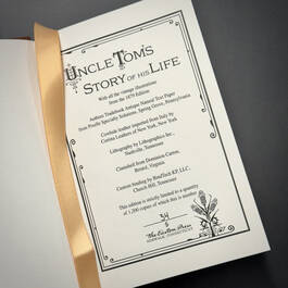 6514 uncle tom's story of his life josiah henson hand numbered