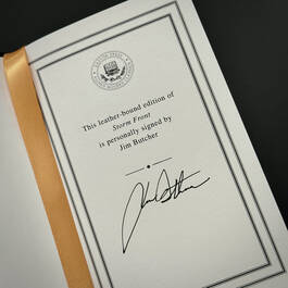 3846 Storm Front Signed Butcher signed title page