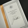 Jim Butcher: Storm Front, A Signed Edition, 3846 Storm Front Signed Butcher signed title page
