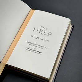 6489 the help kathryn stockett satin ribbon2