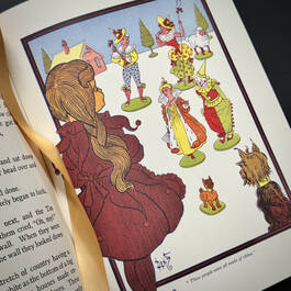 1985 the wonderful wizard of oz baum satin ribbon3