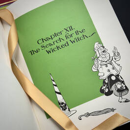 1985 the wonderful wizard of oz baum satin ribbon6