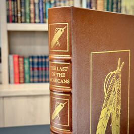 3998074 the last of the mohicans&nbsp; james fenimore cooper hubbed spine