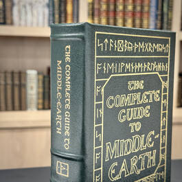 1211 tolkien's complete guide to middle earth robert foster hubbed spine