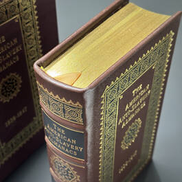 3373 the american anti slavery almanacs american anti slavery society gilded pages