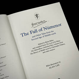 3953 Fall Númenor Tolkien title page
