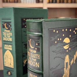3646 from the earth to the moon jules verne gilded pages