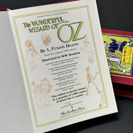 1985 the wonderful wizard of oz baum numbered title page
