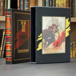 3809 the sun also rises heminway front cover slipcase