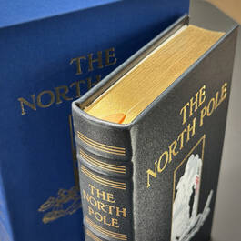 3409 the north pole robert peary gilded pages