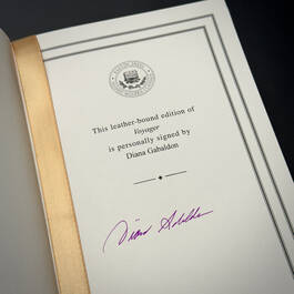 3364 voyager diana gabaldon author signature