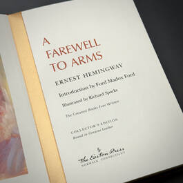 3998081 a farewell to arms ernest hemingwaytitle page
