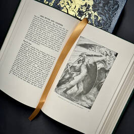 2920 tales & legends of medieval world satin ribbon6