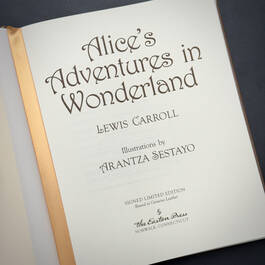 3760 alice's adventures in wonderland lewis carrolltitle page
