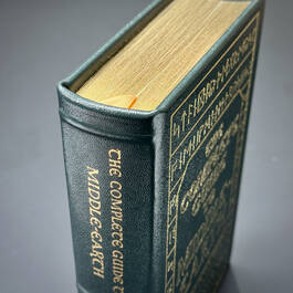 1211 tolkien's complete guide to middle earth robert foster gilded pages
