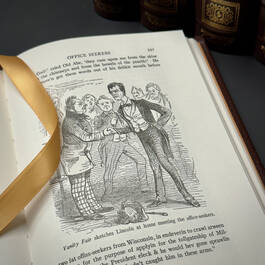 0338 abraham lincoln sandburg satin ribbon3