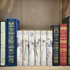 3557 Jane Austen Novels display 1