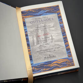 6506 outlander diana gabaldon author signature