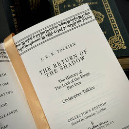 2417 History Lord Rings Tolkien title page
