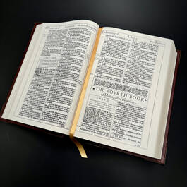 3962 the king james bible satin ribbon