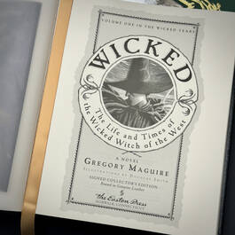 6533 wicked, deluxe edition gregory maguire title page