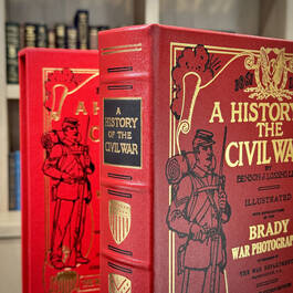 2579 a history of the civil war lossing and brady hubbed spine