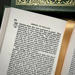 1353 the history of england david hume satin ribbon4