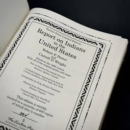 3020 Report Indians Porter title page