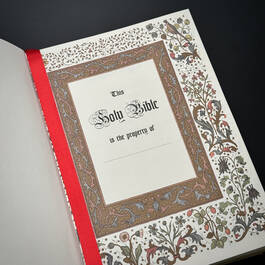 0251 rembrandt family bible rembrandt page detail1