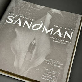 3896 the annotated sandman vol 1 gaiman title page