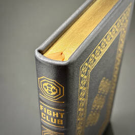 3168 Fight Club Palahniuk gilded pages