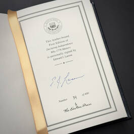 0875380 declaring independence edward j. larson author signature