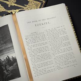 2848 the holy bible set gustave dor&eacute;&nbsp; satin ribbon5