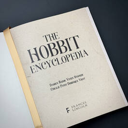 3987 the hobbit encyclopedia tolkien title page