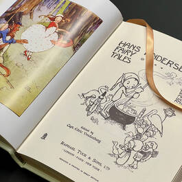 3956 hans andersons fairy tales page ribbon
