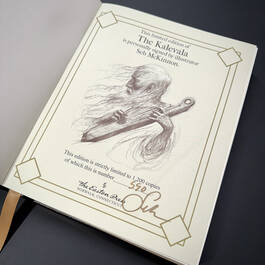 3714 the kalevala elias lönnrot hand numbered