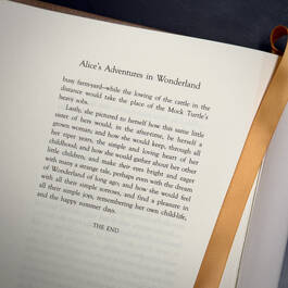 3760 alice's adventures in wonderland lewis carrollsatin ribbon