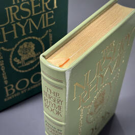 2917 the nursery rhyme book andrew lang hubbed spine