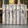3557 Jane Austen Novels spines