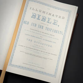 1963 1846 illuminated holy bible harper & brothers title page2