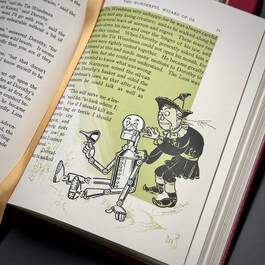 1985 the wonderful wizard of oz baum satin ribbon8