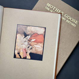 3405 mother goose the old nursery rhymes mother goose illustration12