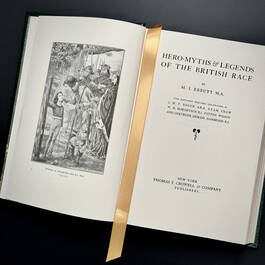 2920 tales & legends of medieval world satin ribbon8