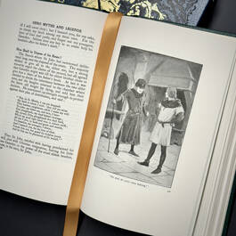 2920 tales & legends of medieval world satin ribbon3